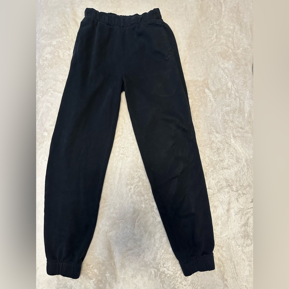 Hollister Ultra High Rise Joggers Black/Dark Blue Size XS